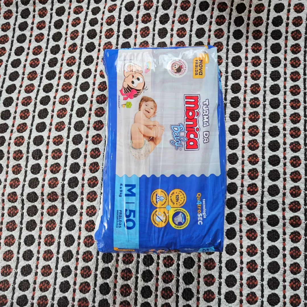 Fralda turma da Mônica  M disponível para troca em Santa Luzia - MG