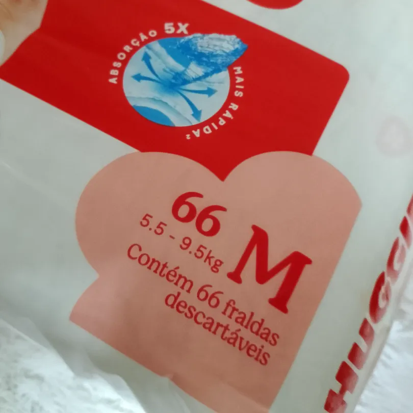 Fralda Huggies M 