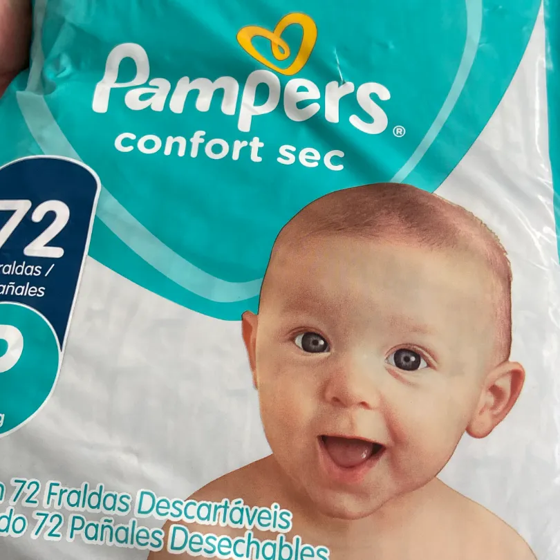 Fralda Pampers P