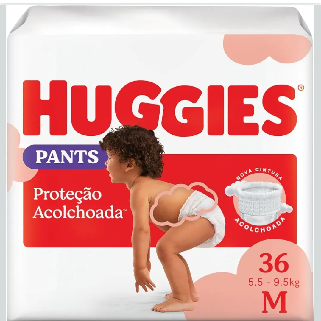 Fralda Huggies Pants M 
