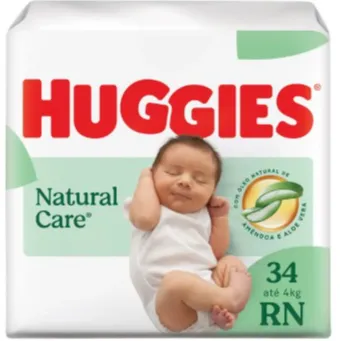 Fraldas Huggies RN (7 pacotes)