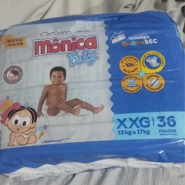Fralda Turma da Mônica