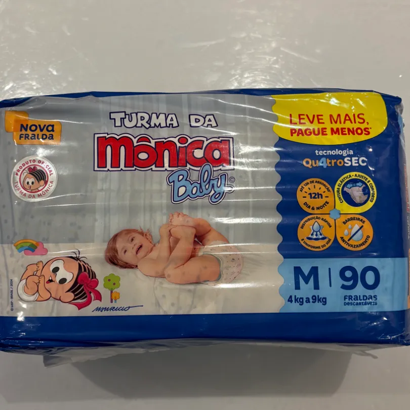 Fralda Turma da Mônica