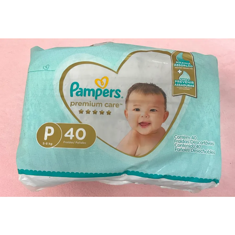 Fralda Pampers Premium Care 40 unidades