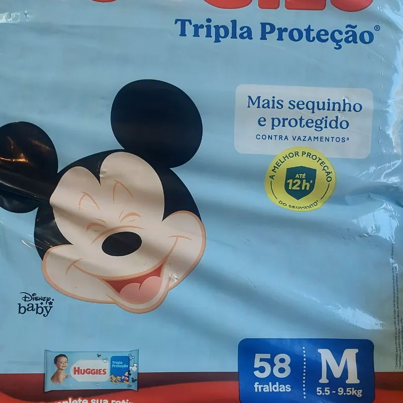 Fraldas huggies 