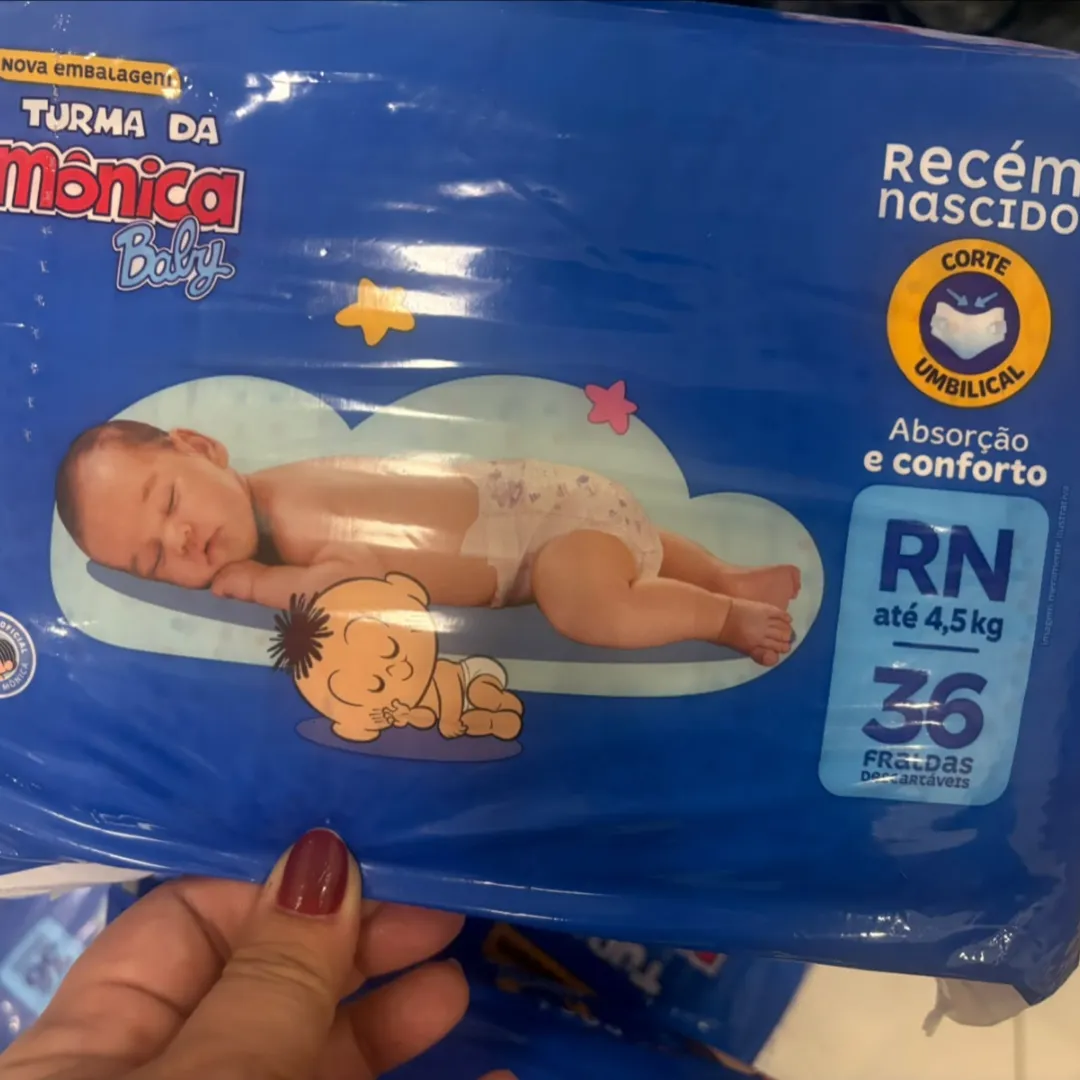 FRALDA TURMA DA MONICA RN