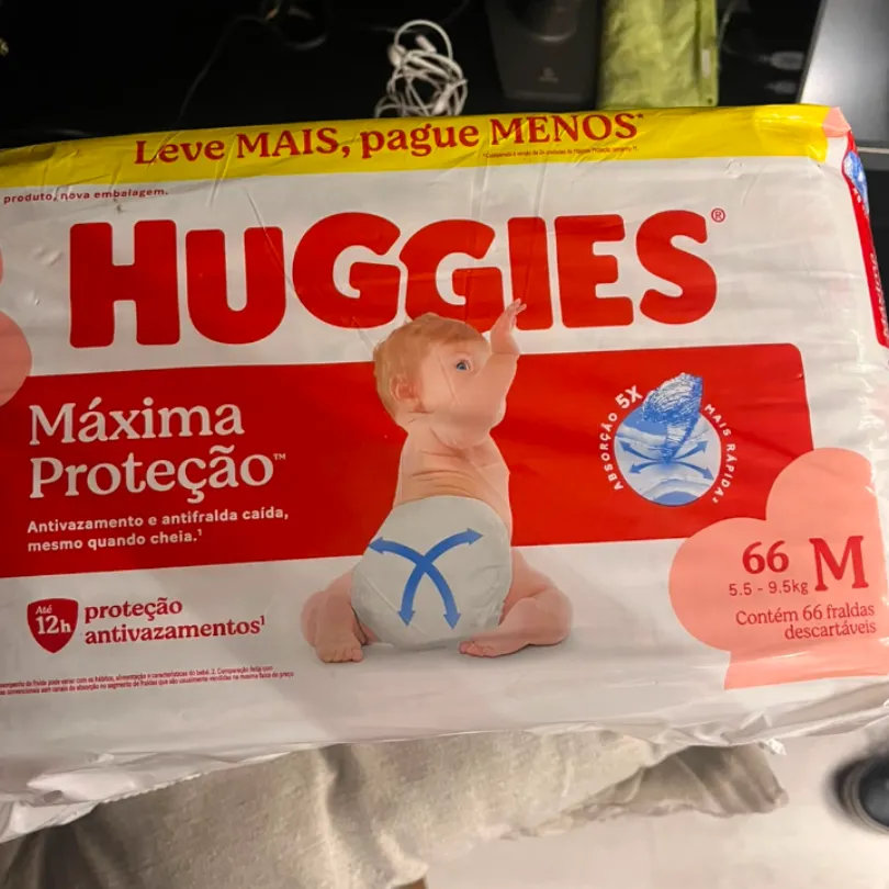 Fralda  Huggies Maxima Proteção