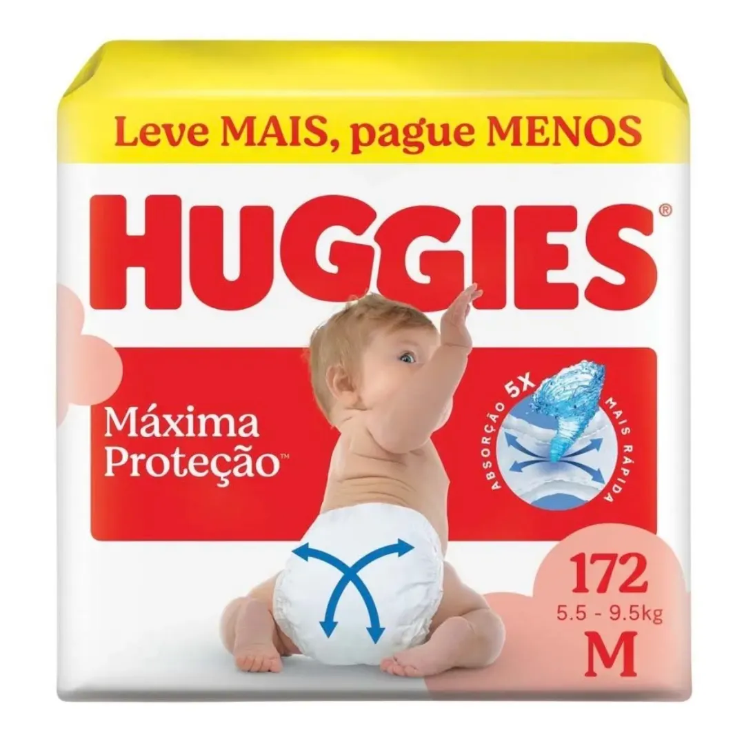 Fraldas Huggies pants 172und 