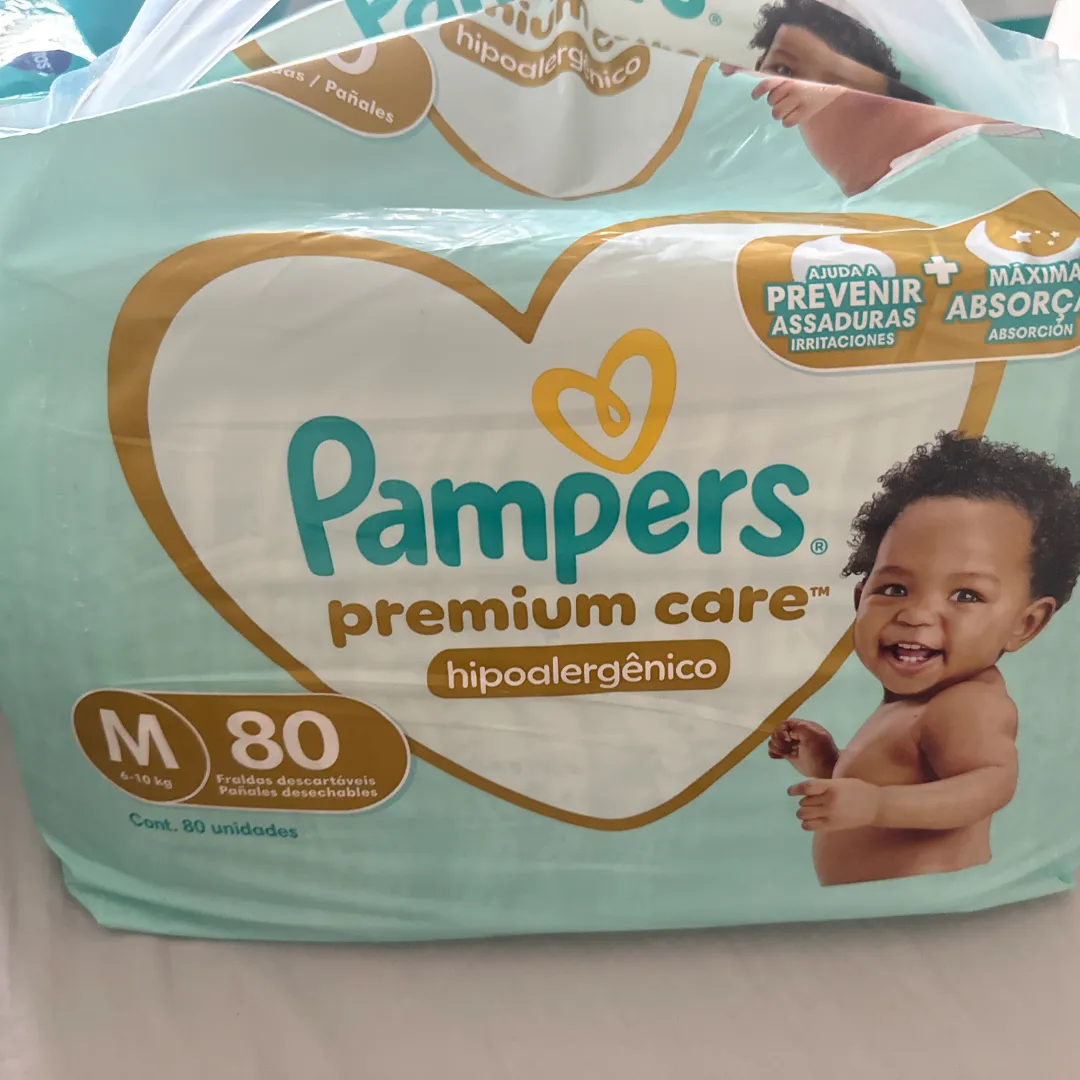 Fralda Pampers M