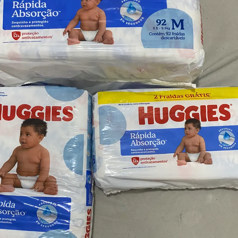 Huggies Rápida absorção 