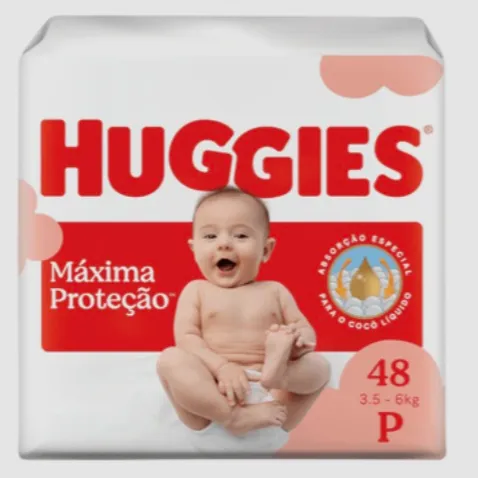 Fralda huggies 