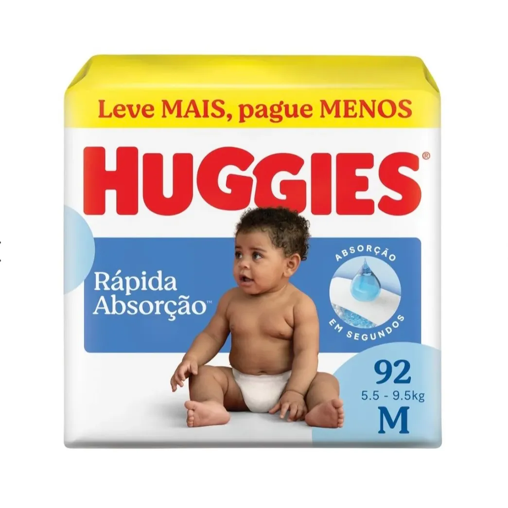 Fralda Huggies M 