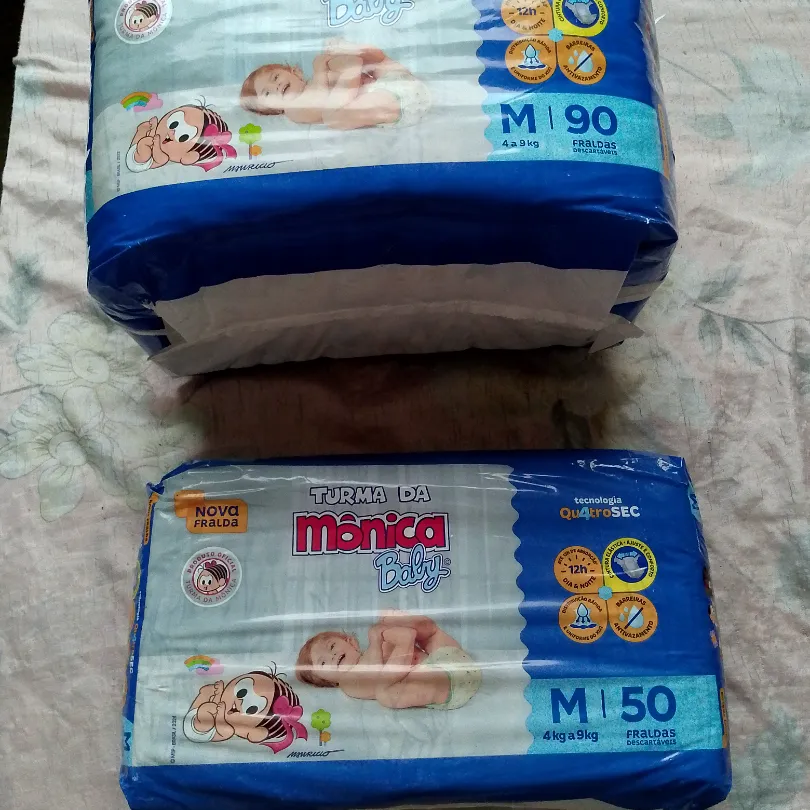 Fralda Turma da Monica M