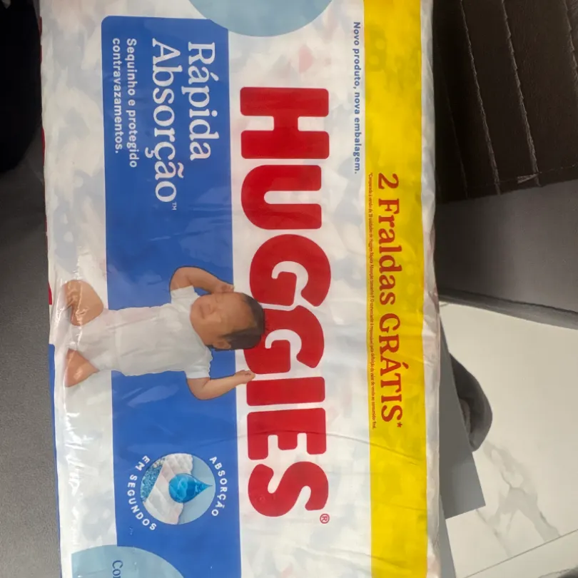 Fralda Huggies TAM P 38 unidades