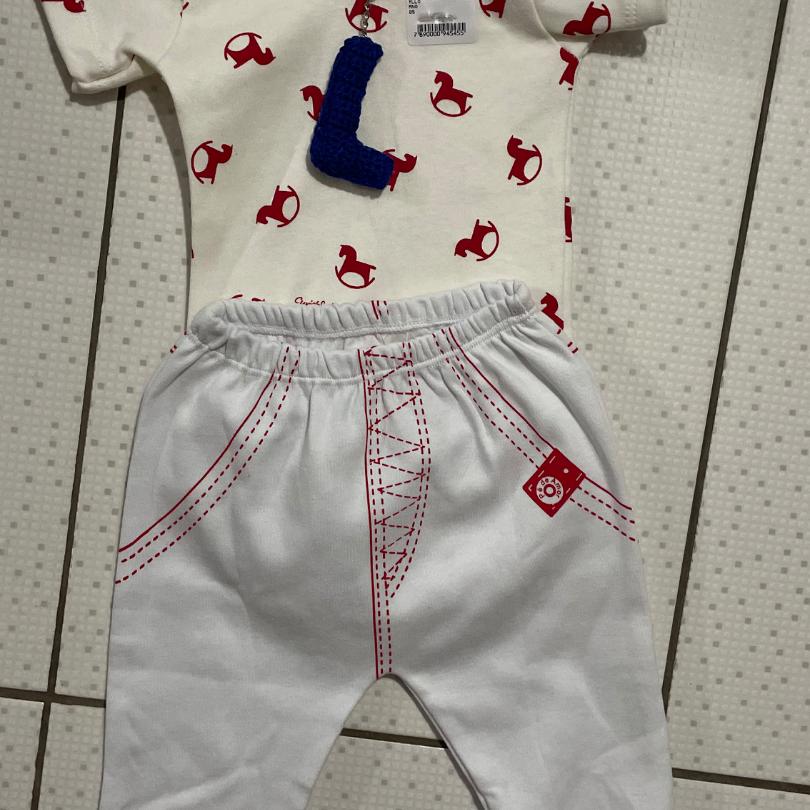 Body mais calça menino